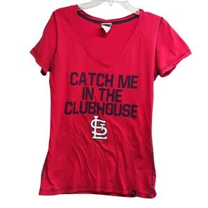 5th & Ocean St. Louis Cardinals MLB Baseball Womens Short‎ sleeve T-shirt size L